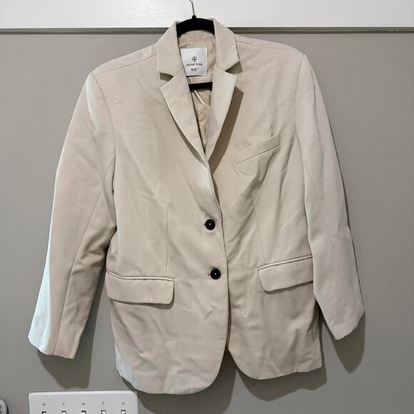 Anine Bing Quinn Oversized Blazer Jacket - Picture 2 of 5
